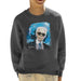 Sidney Maurer Original Portrait Of Karl Lagerfeld Kids Sweatshirt - Kids Boys Sweatshirt