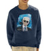 Sidney Maurer Original Portrait Of Karl Lagerfeld Kids Sweatshirt - Kids Boys Sweatshirt