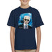 Sidney Maurer Original Portrait Of Karl Lagerfeld Kids T-Shirt - Kids Boys T-Shirt