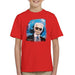 Sidney Maurer Original Portrait Of Karl Lagerfeld Kids T-Shirt - Kids Boys T-Shirt