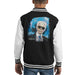 Sidney Maurer Original Portrait Of Karl Lagerfeld Kids Varsity Jacket - Kids Boys Varsity Jacket