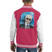 Sidney Maurer Original Portrait Of Karl Lagerfeld Kids Varsity Jacket - Kids Boys Varsity Jacket