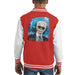 Sidney Maurer Original Portrait Of Karl Lagerfeld Kids Varsity Jacket - Kids Boys Varsity Jacket