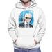 Sidney Maurer Original Portrait Of Karl Lagerfeld Mens Hooded Sweatshirt - Mens Hooded Sweatshirt