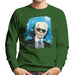 Sidney Maurer Original Portrait Of Karl Lagerfeld Mens Sweatshirt - Mens Sweatshirt