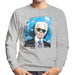Sidney Maurer Original Portrait Of Karl Lagerfeld Mens Sweatshirt - Mens Sweatshirt