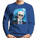 Sidney Maurer Original Portrait Of Karl Lagerfeld Mens Sweatshirt - Mens Sweatshirt