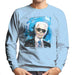 Sidney Maurer Original Portrait Of Karl Lagerfeld Mens Sweatshirt - Mens Sweatshirt