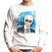 Sidney Maurer Original Portrait Of Karl Lagerfeld Mens Sweatshirt - Mens Sweatshirt