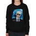Sidney Maurer Original Portrait Of Karl Lagerfeld Womens Sweatshirt - Womens Sweatshirt