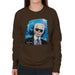 Sidney Maurer Original Portrait Of Karl Lagerfeld Womens Sweatshirt - Womens Sweatshirt