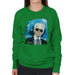 Sidney Maurer Original Portrait Of Karl Lagerfeld Womens Sweatshirt - Womens Sweatshirt