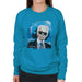 Sidney Maurer Original Portrait Of Karl Lagerfeld Womens Sweatshirt - Womens Sweatshirt