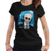 Sidney Maurer Original Portrait Of Karl Lagerfeld Womens T-Shirt - Womens T-Shirt