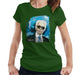 Sidney Maurer Original Portrait Of Karl Lagerfeld Womens T-Shirt - Womens T-Shirt