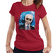 Sidney Maurer Original Portrait Of Karl Lagerfeld Womens T-Shirt - Womens T-Shirt
