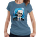 Sidney Maurer Original Portrait Of Karl Lagerfeld Womens T-Shirt - Womens T-Shirt