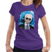 Sidney Maurer Original Portrait Of Karl Lagerfeld Womens T-Shirt - Womens T-Shirt