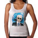 Sidney Maurer Original Portrait Of Karl Lagerfeld Womens Vest - Womens Vest