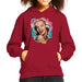 Sidney Maurer Original Portrait Of Marilyn Monroe Lipstick Kids Hooded Sweatshirt - Kids Boys Hooded Sweatshirt