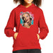 Sidney Maurer Original Portrait Of Marilyn Monroe Lipstick Kids Hooded Sweatshirt - Kids Boys Hooded Sweatshirt