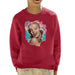 Sidney Maurer Original Portrait Of Marilyn Monroe Lipstick Kids Sweatshirt - Kids Boys Sweatshirt
