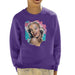 Sidney Maurer Original Portrait Of Marilyn Monroe Lipstick Kids Sweatshirt - Kids Boys Sweatshirt