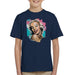 Sidney Maurer Original Portrait Of Marilyn Monroe Lipstick Kids T-Shirt - Kids Boys T-Shirt