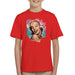 Sidney Maurer Original Portrait Of Marilyn Monroe Lipstick Kids T-Shirt - Kids Boys T-Shirt