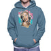Sidney Maurer Original Portrait Of Marilyn Monroe Lipstick Mens Hooded Sweatshirt - Mens Hooded Sweatshirt