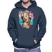 Sidney Maurer Original Portrait Of Marilyn Monroe Lipstick Mens Hooded Sweatshirt - Mens Hooded Sweatshirt