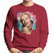 Sidney Maurer Original Portrait Of Marilyn Monroe Lipstick Mens Sweatshirt - Mens Sweatshirt