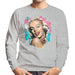 Sidney Maurer Original Portrait Of Marilyn Monroe Lipstick Mens Sweatshirt - Mens Sweatshirt