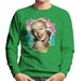Sidney Maurer Original Portrait Of Marilyn Monroe Lipstick Mens Sweatshirt - Mens Sweatshirt