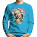 Sidney Maurer Original Portrait Of Marilyn Monroe Lipstick Mens Sweatshirt - Mens Sweatshirt