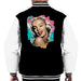 Sidney Maurer Original Portrait Of Marilyn Monroe Lipstick Mens Varsity Jacket - Mens Varsity Jacket