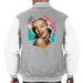 Sidney Maurer Original Portrait Of Marilyn Monroe Lipstick Mens Varsity Jacket - Mens Varsity Jacket