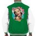 Sidney Maurer Original Portrait Of Marilyn Monroe Lipstick Mens Varsity Jacket - Mens Varsity Jacket