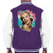 Sidney Maurer Original Portrait Of Marilyn Monroe Lipstick Mens Varsity Jacket - Mens Varsity Jacket