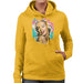Sidney Maurer Original Portrait Of Marilyn Monroe Lipstick Womens Hooded Sweatshirt - Womens Hooded Sweatshirt