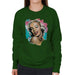 Sidney Maurer Original Portrait Of Marilyn Monroe Lipstick Womens Sweatshirt - Womens Sweatshirt