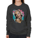 Sidney Maurer Original Portrait Of Marilyn Monroe Lipstick Womens Sweatshirt - Womens Sweatshirt