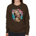 Sidney Maurer Original Portrait Of Marilyn Monroe Lipstick Womens Sweatshirt - Womens Sweatshirt