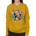 Sidney Maurer Original Portrait Of Marilyn Monroe Lipstick Womens Sweatshirt - Womens Sweatshirt