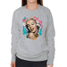 Sidney Maurer Original Portrait Of Marilyn Monroe Lipstick Womens Sweatshirt - Womens Sweatshirt