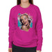 Sidney Maurer Original Portrait Of Marilyn Monroe Lipstick Womens Sweatshirt - Womens Sweatshirt