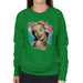 Sidney Maurer Original Portrait Of Marilyn Monroe Lipstick Womens Sweatshirt - Womens Sweatshirt