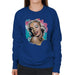 Sidney Maurer Original Portrait Of Marilyn Monroe Lipstick Womens Sweatshirt - Womens Sweatshirt