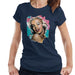Sidney Maurer Original Portrait Of Marilyn Monroe Lipstick Womens T-Shirt - Womens T-Shirt