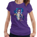 Sidney Maurer Original Portrait Of Michael Jackson 1984 Grammys Womens T-Shirt - Small / Purple - Womens T-Shirt